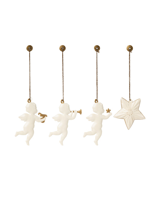 Maileg Holy Night Metal Ornament Set Weston Table