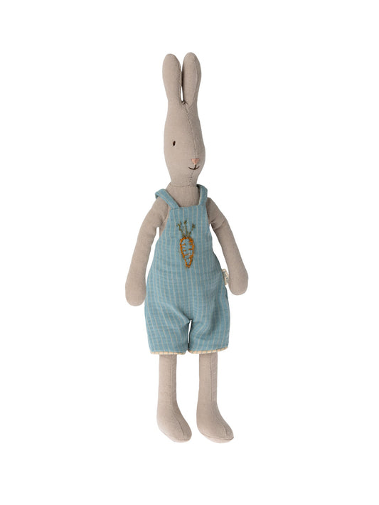 Maileg Rabbit Size 2 Overalls Blue Weston Table