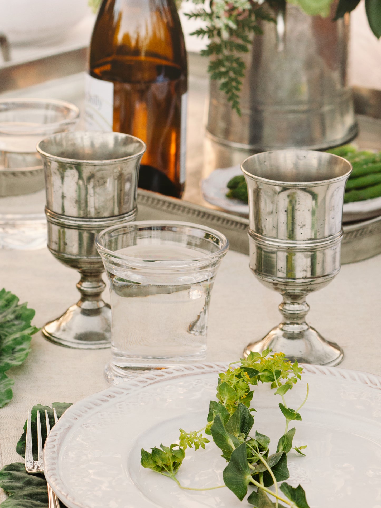 MATCH Pewter Arno Goblet Weston Table