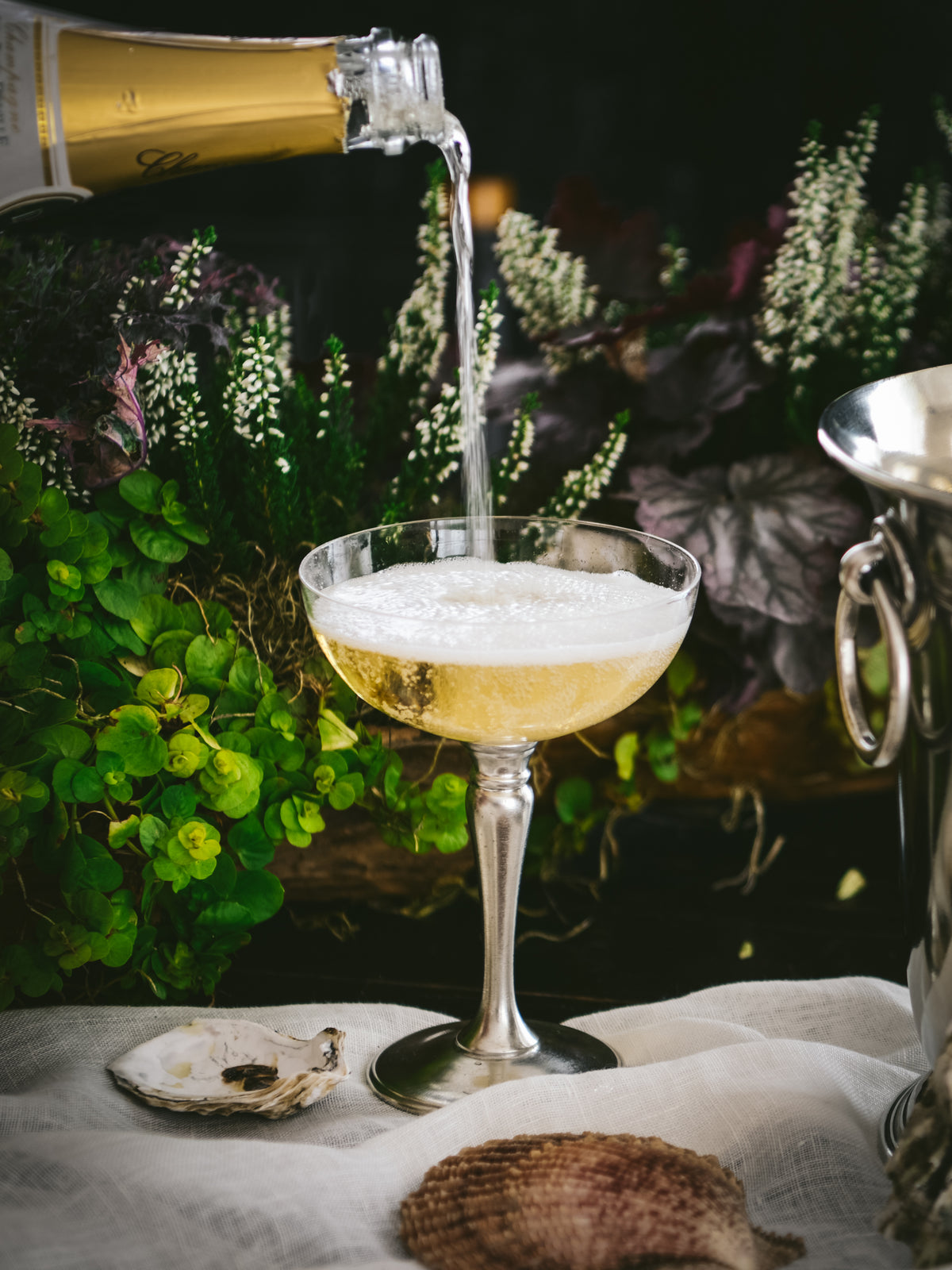MATCH Pewter Champagne Cocktail Coupe Weston Table