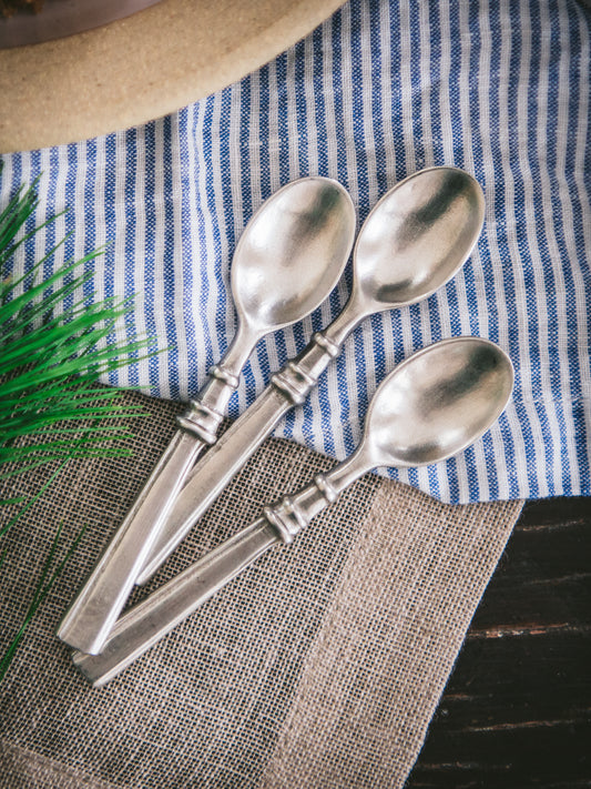 MATCH Pewter Lucia Espresso Spoon Weston Table