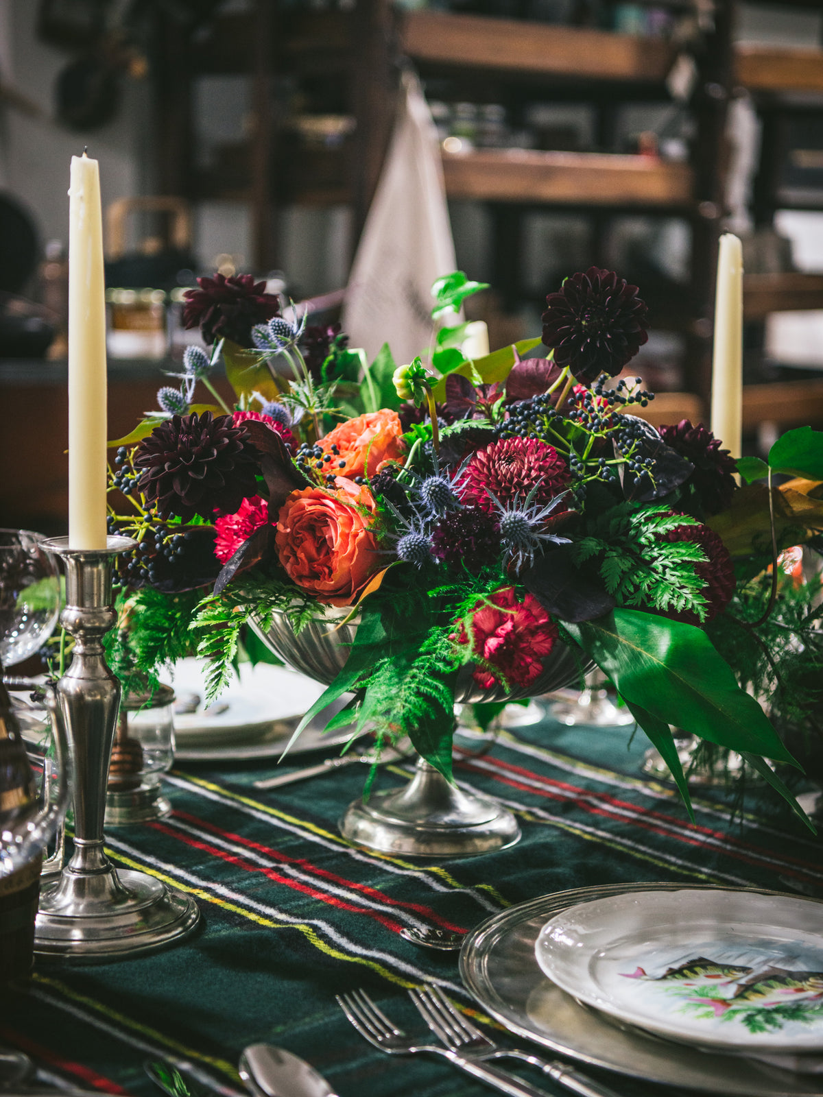 MATCH Pewter Roman Centerpiece