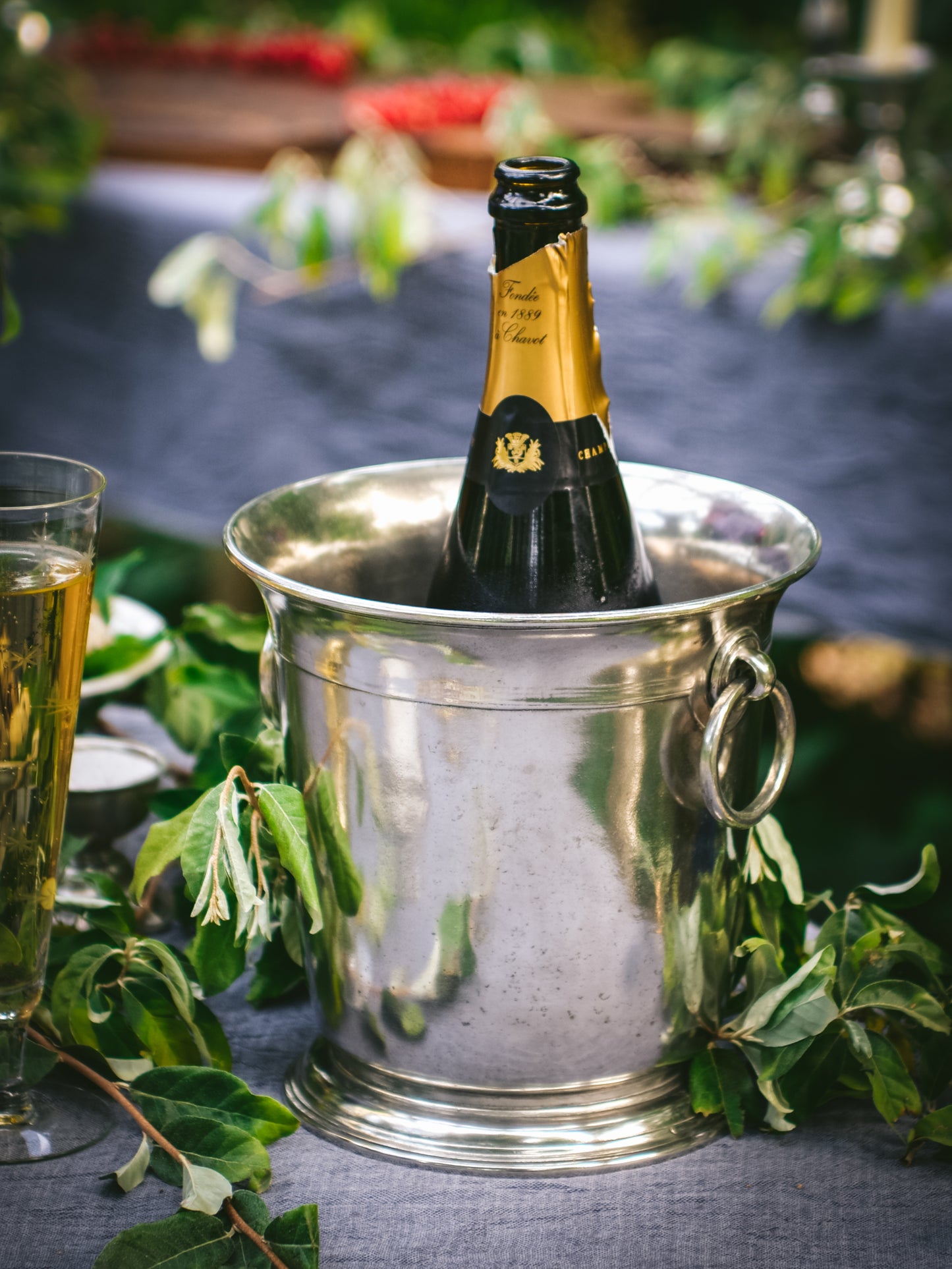 MATCH Pewter Wine Bucket Weston Table