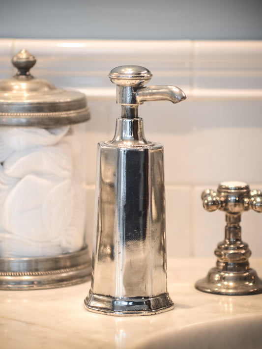 MATCH Pewter Soap Dispenser Weston Table