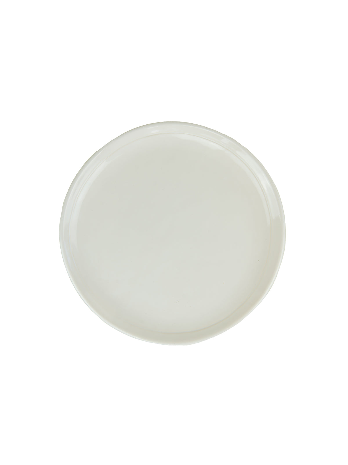 McQueen Pottery Dinner Plate Milk Weston Table