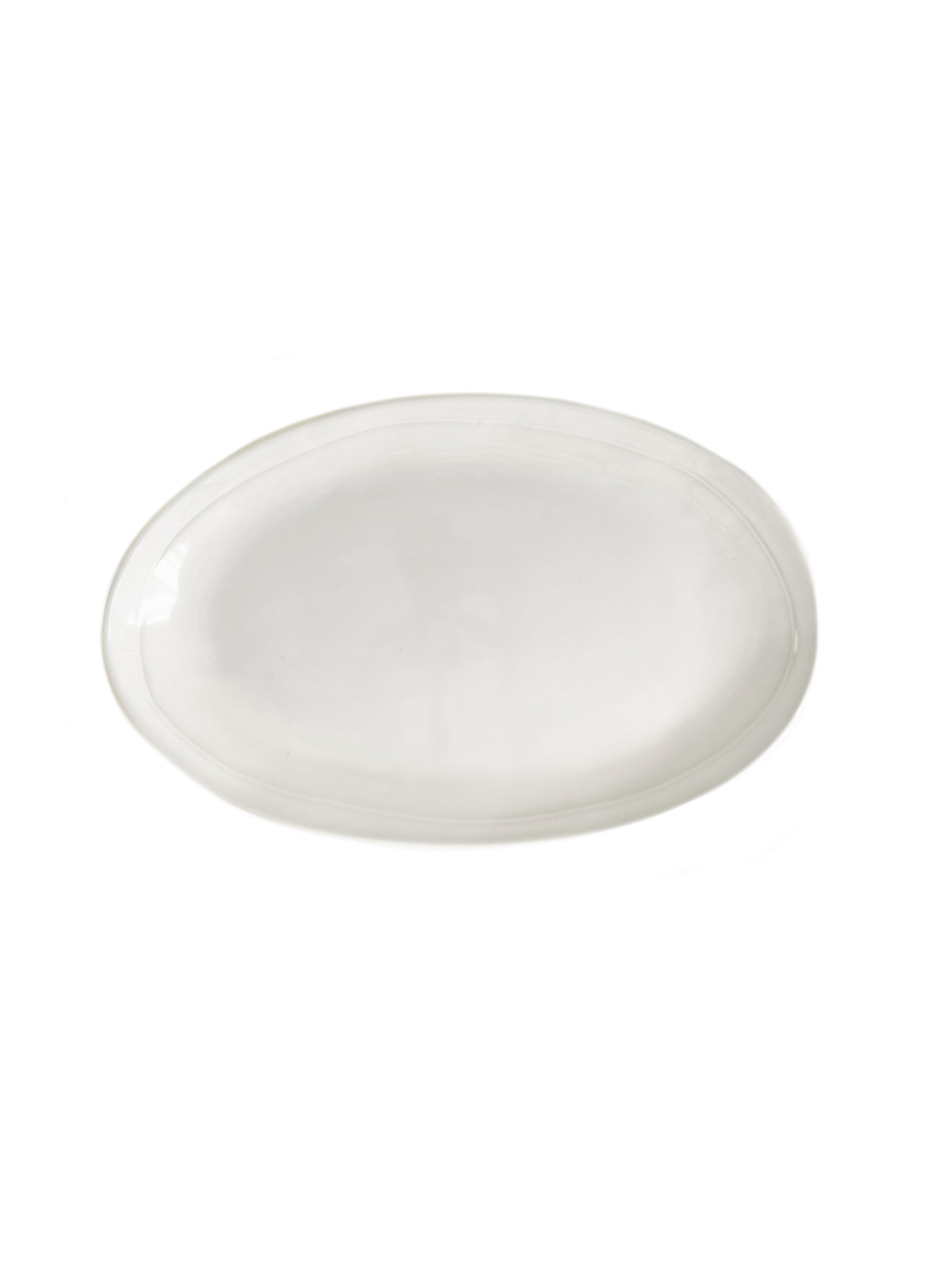 McQueen Pottery Milk White Serving Platter