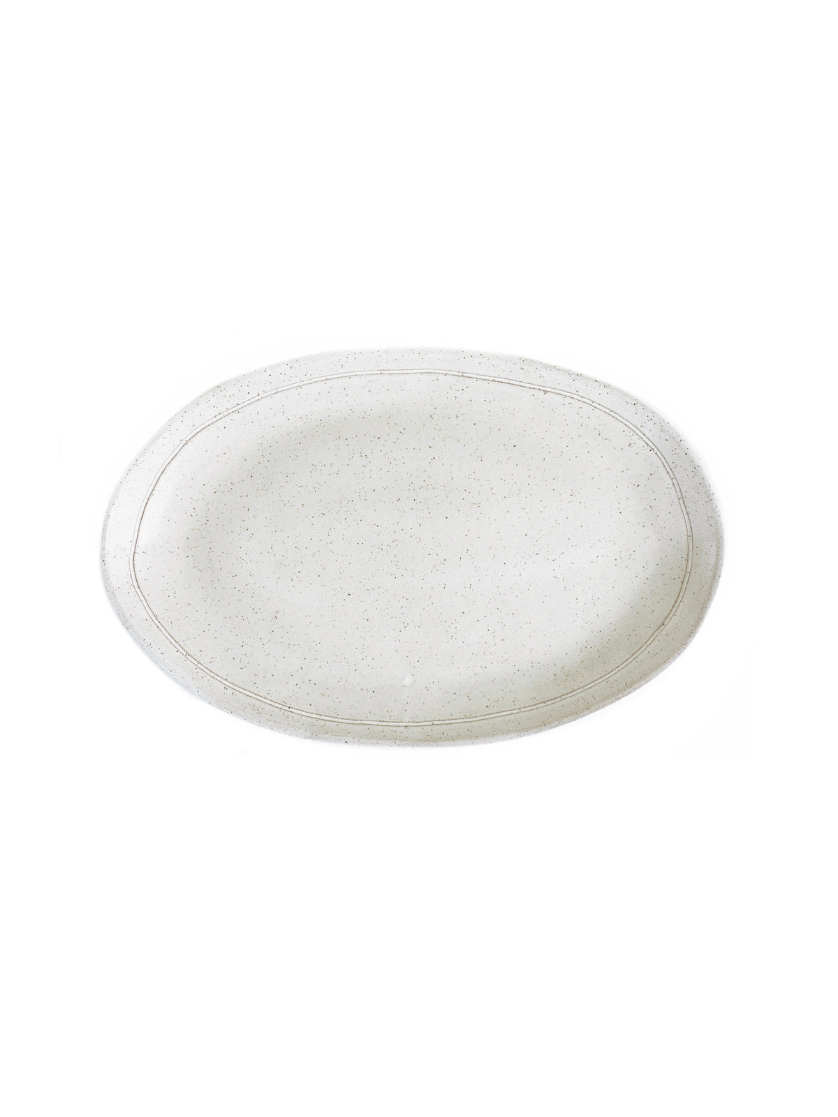 McQueen Pottery Speckled Serving Platter