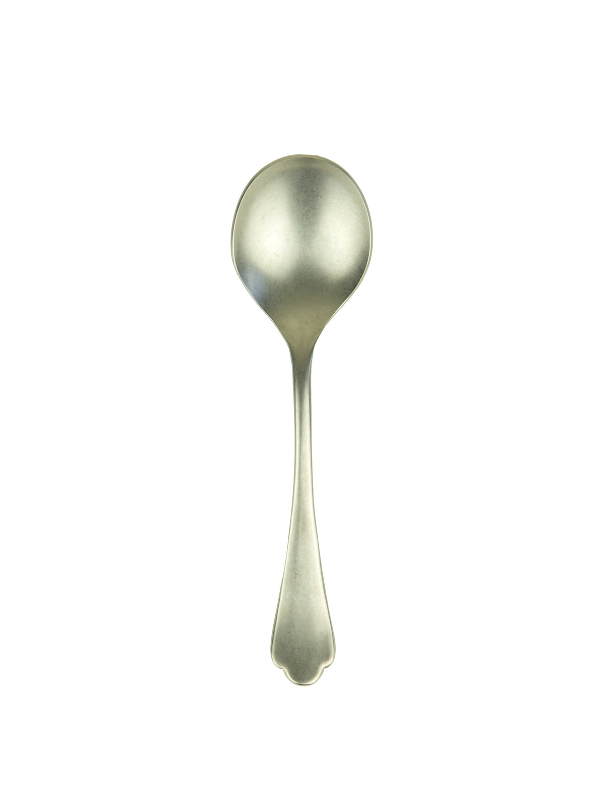 Mepra Vintage Champagne Pewter Soup Spoon Weston Table