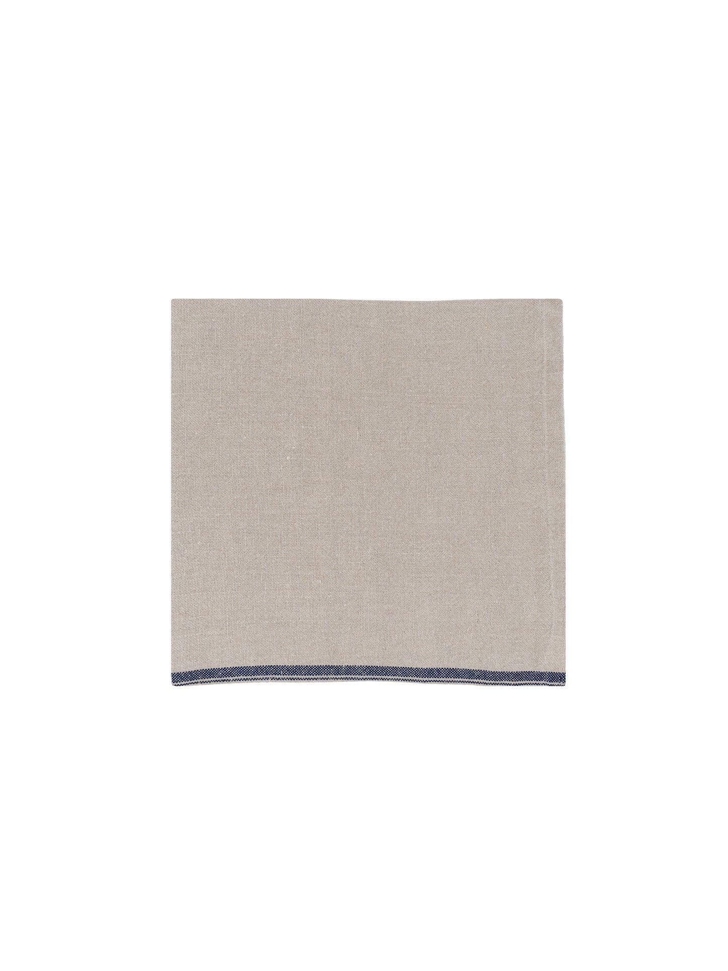 Mungo Linen Selvedge Napkins Cobalt Weston Table