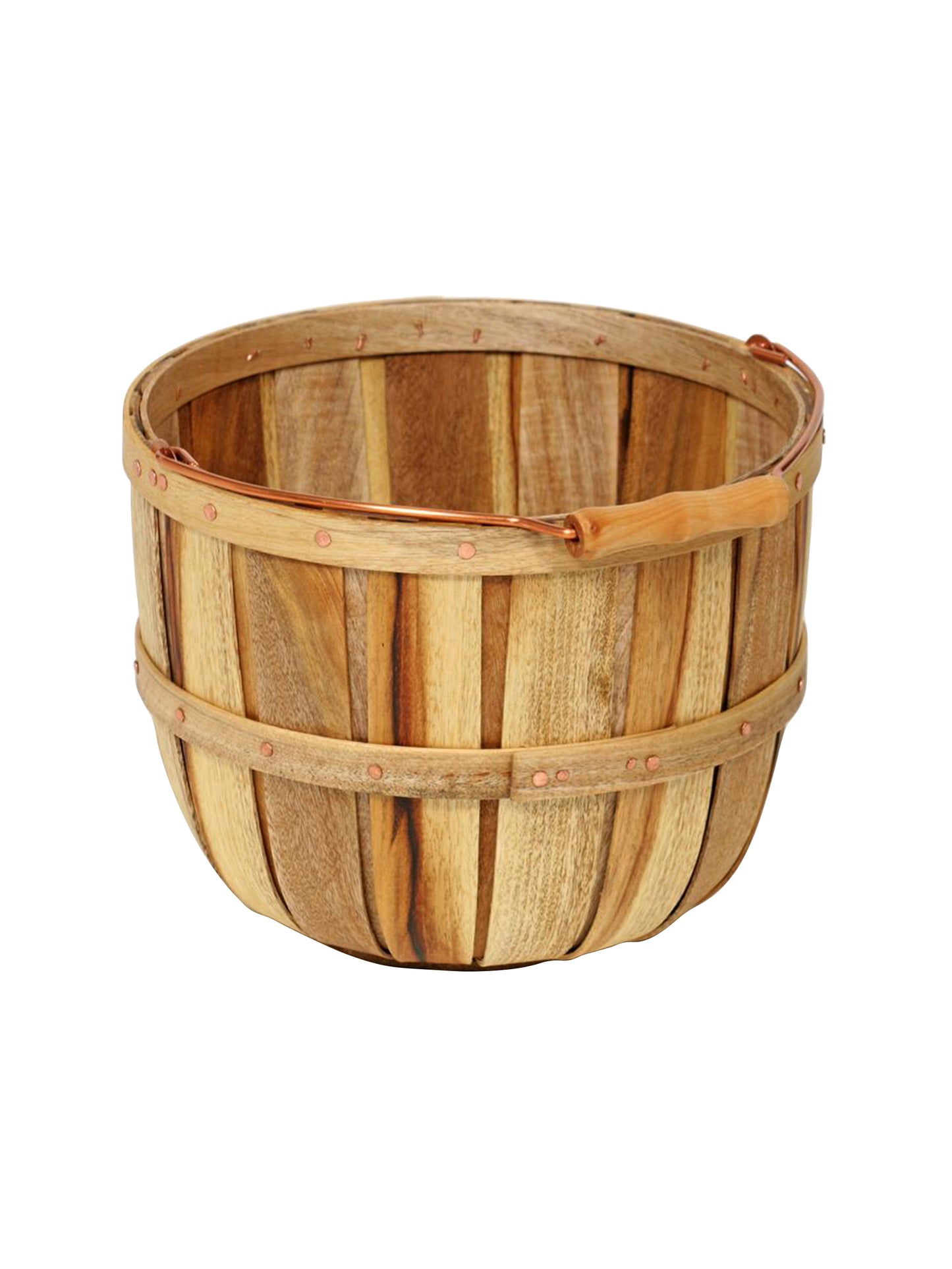 Myrtlewood Half Bushel Basket Weston Table