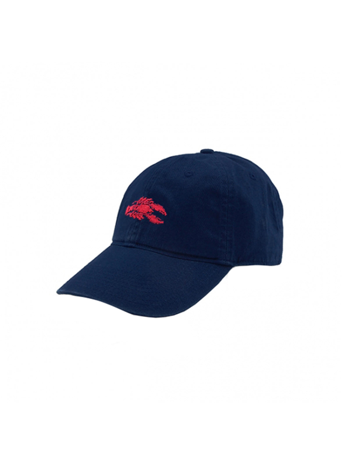 Smathers & Branson Needlepoint Lobster Hat Navy Weston Table