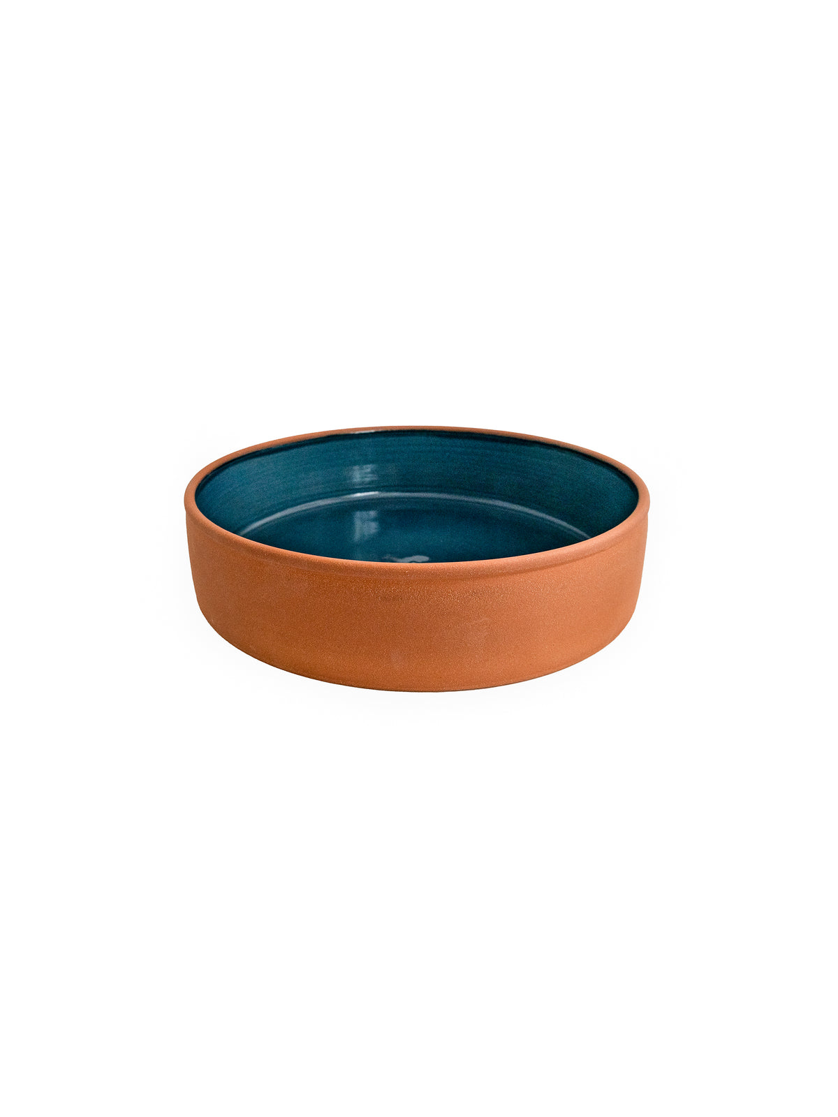 New York Stoneware Bistro Tray-Denim Blue Weston Table