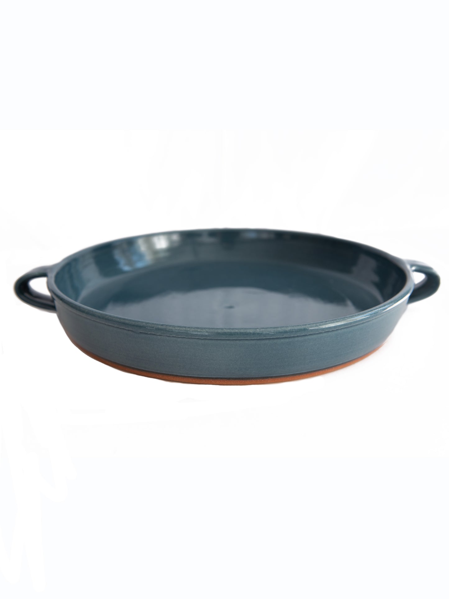New York Stoneware Handled Tray Weston Table