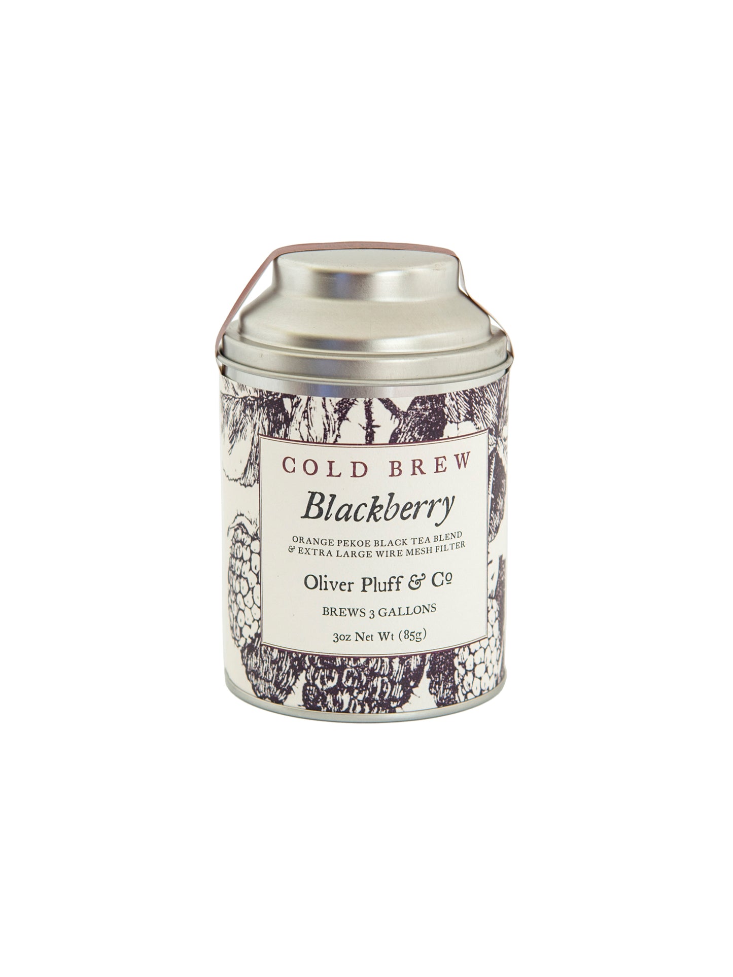 Oliver Pluff & Co. Cold Brew Tea Blackberry Fine Tea Weston Table