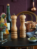 Peugeot Paris Antique Salt and Pepper Mills Weston Table