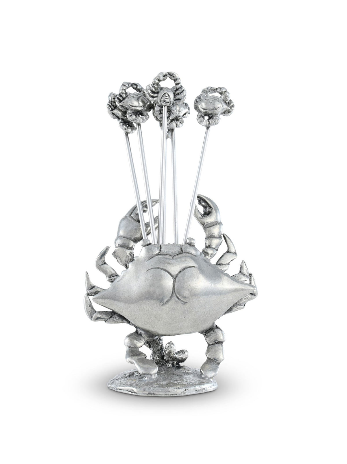 Pewter Blue Crab Cheese Picks Weston Table