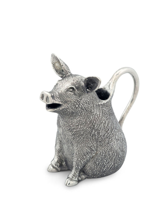 Pewter Pig Creamer Weston Table