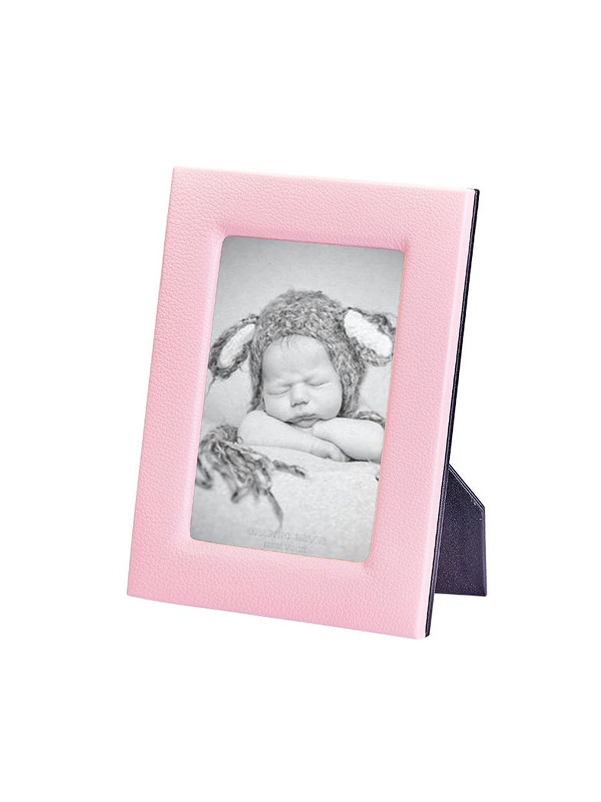 Pink Leather Frame Weston Table