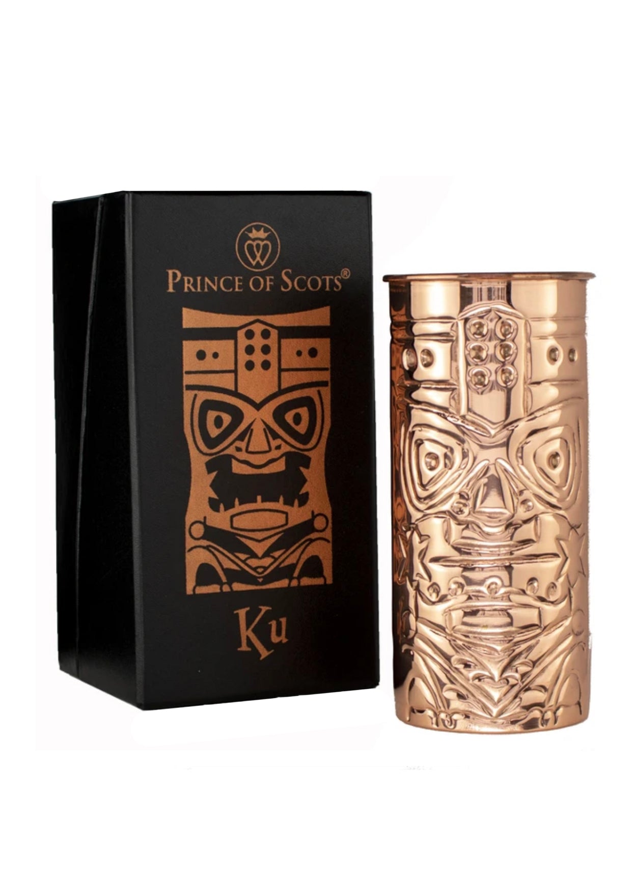 The Legends of Hawaii Copper Tiki Mugs Ku Weston Table