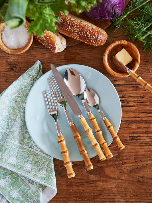 Sabre Paris Bamboo 5 Piece Place Setting Weston Table