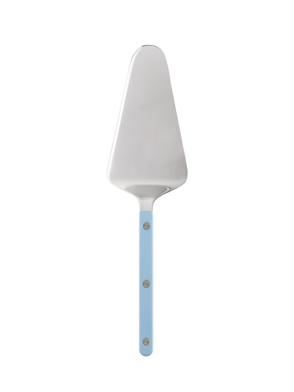 Sabre Paris Bistro Light Blue Tart Slicer Shiny Weston Table