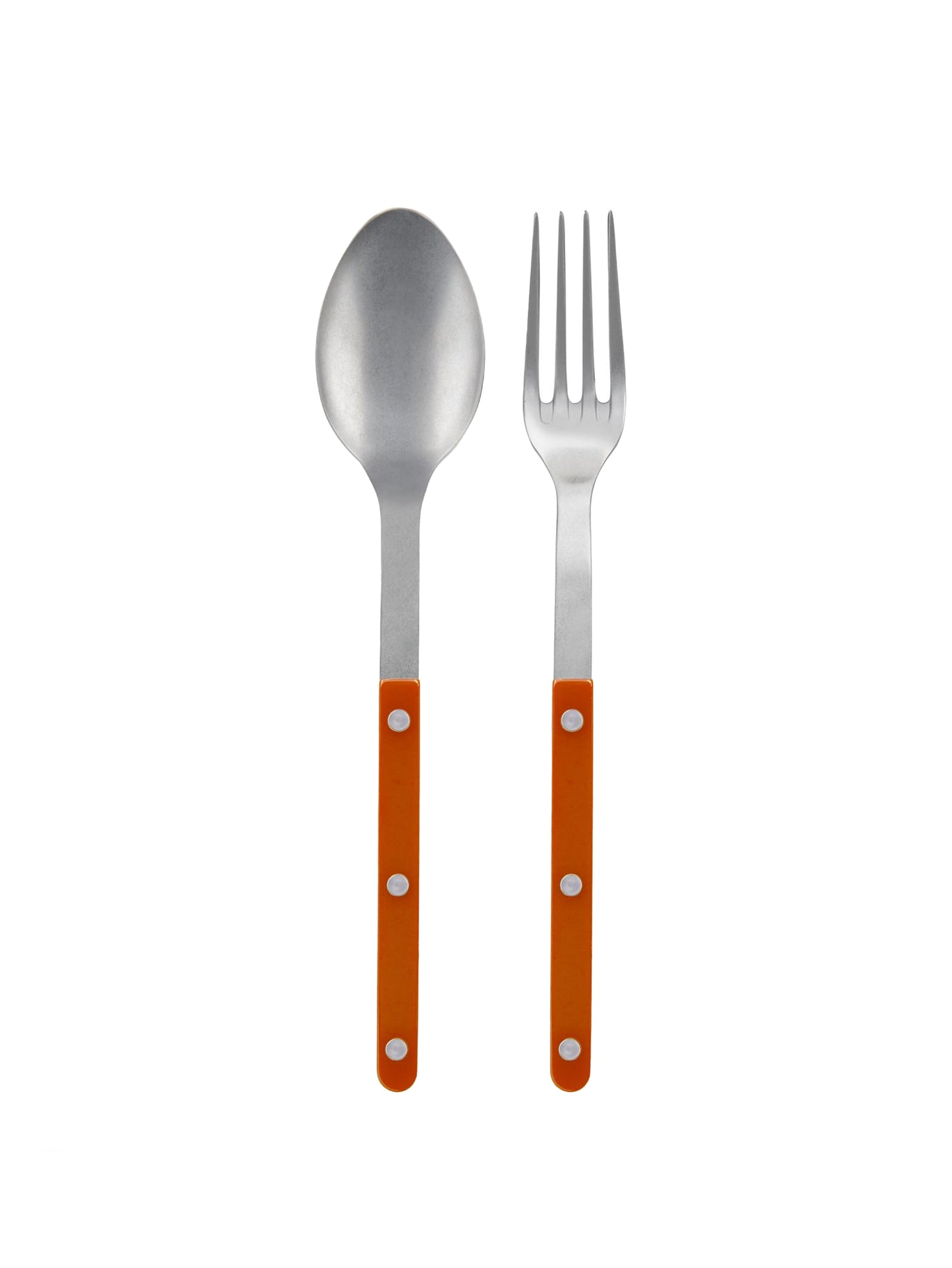 Sabre Paris Bistro Orange Serving Set Vintage Weston Table