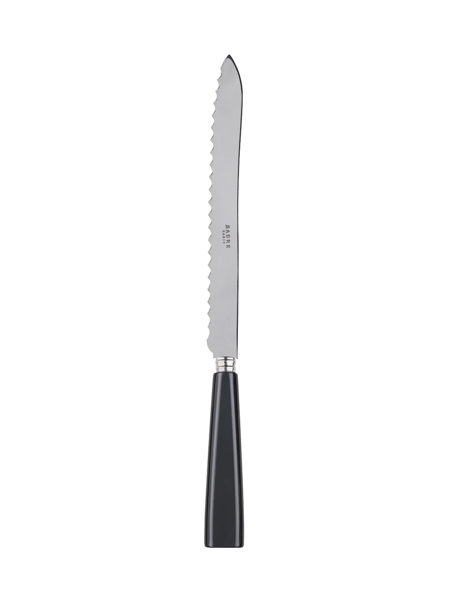 Sabre Paris Icone Dark Grey Bread Knife Weston Table