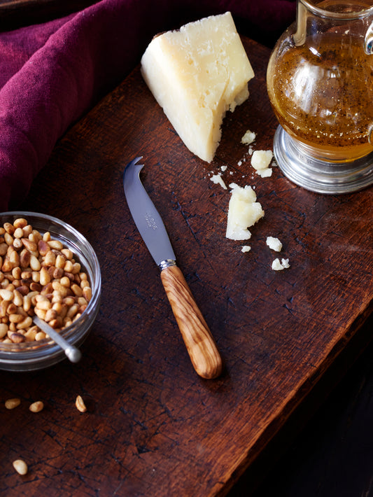 Sabre Paris Lavandou Olive Wood Small Cheese Knife Weston Table