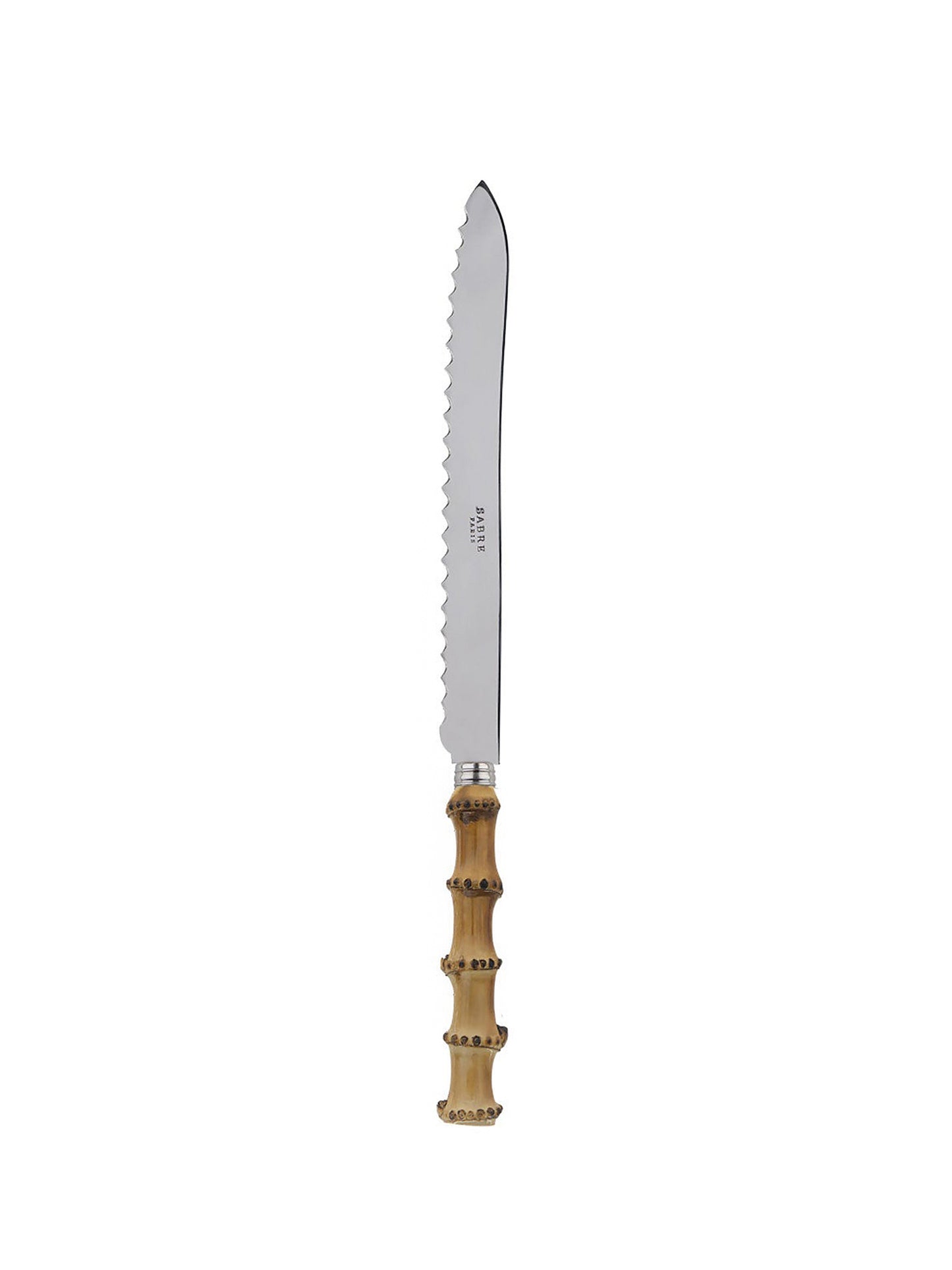 Sabre Paris Bamboo Bread Knife Weston Table