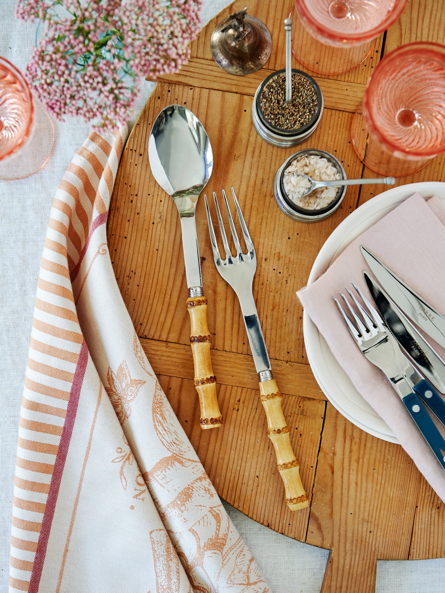 Sabre Paris Bamboo Serving Set Weston Table