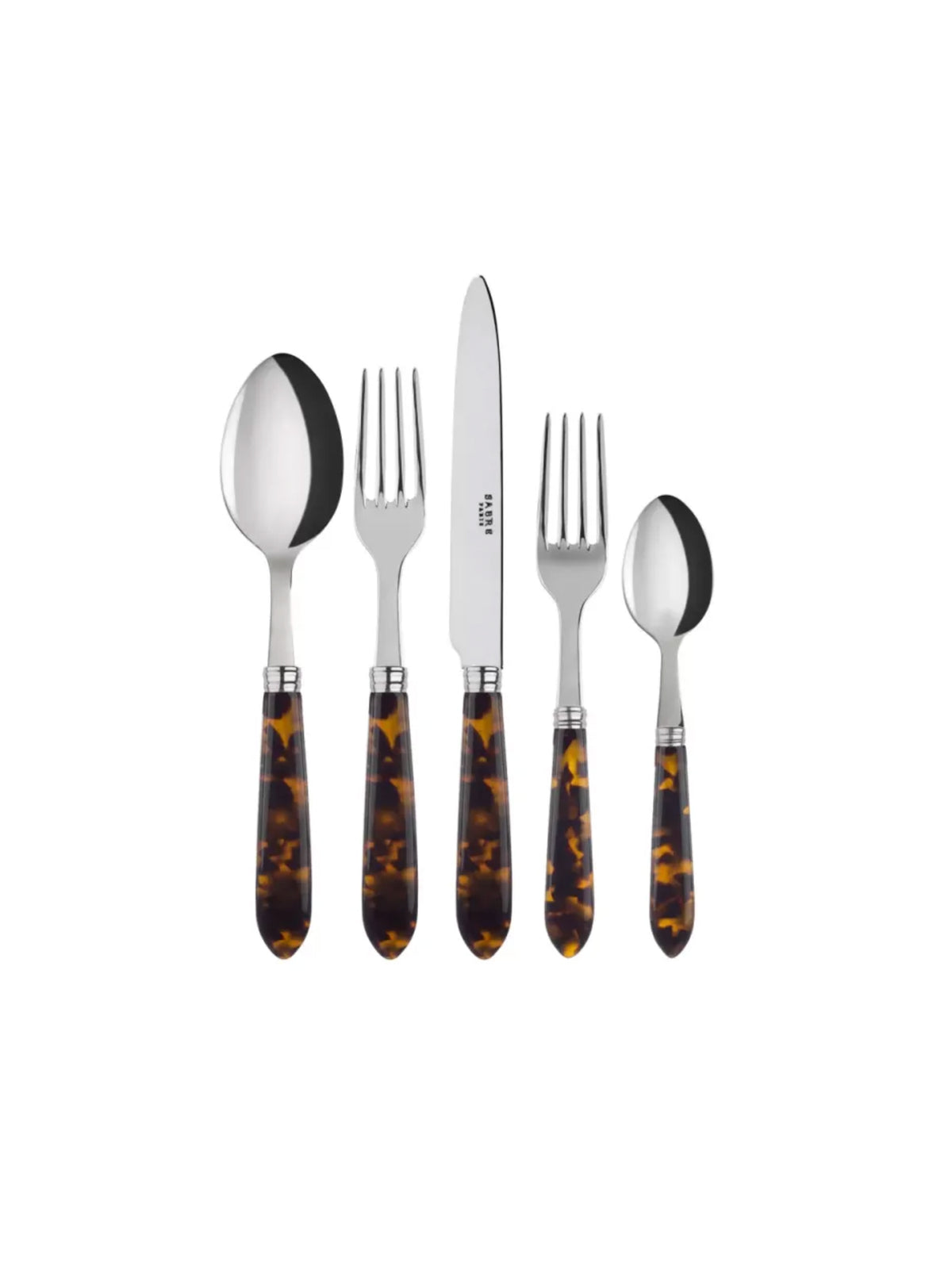 Sabre Paris Tortoise 5 Piece Place Setting Weston Table