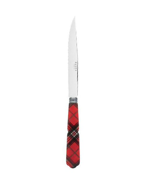 Sabre Paris Royal Stewart Tartan Steak Knive Weston Table