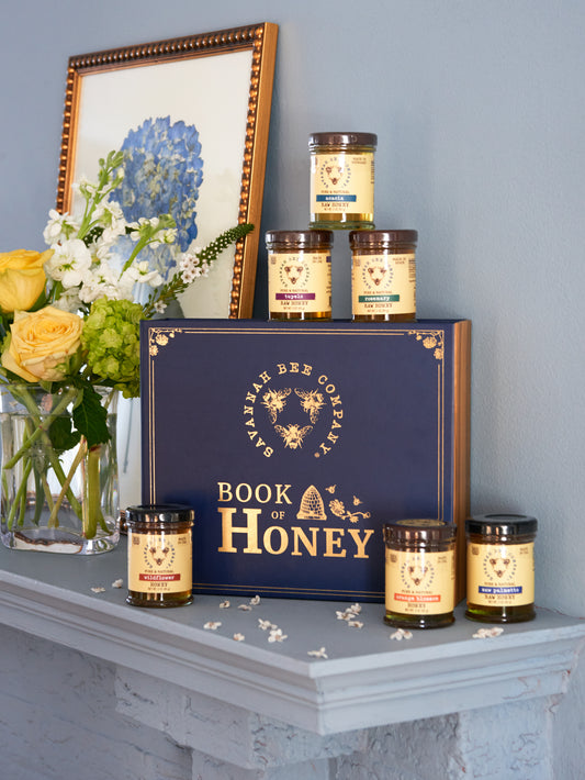 Savannah Bee Company Book of Honey Weston Table
