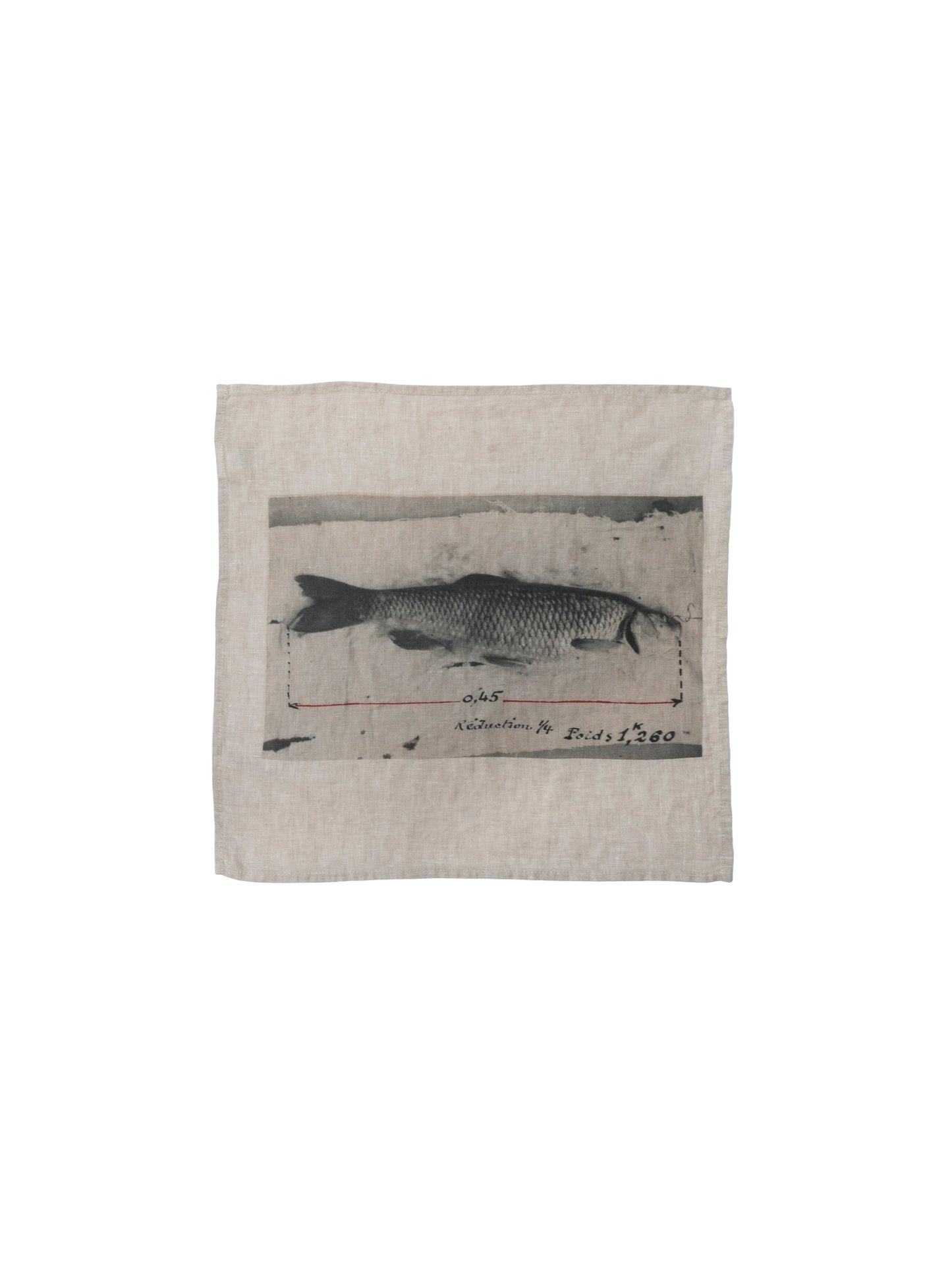 Série Limitée Louise Fish Collection Napkins Flax Weston Table