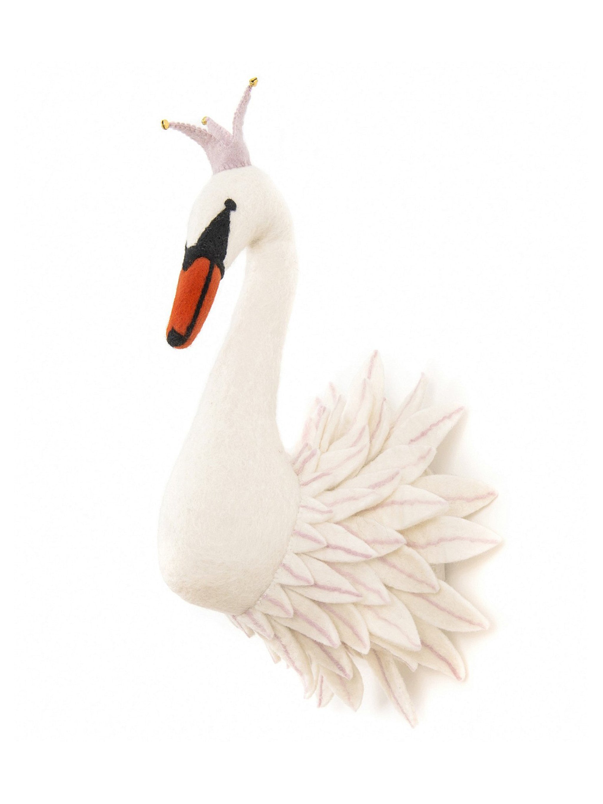 Sew Heart Felt Odette Swan Head Nursery Decor Accessories