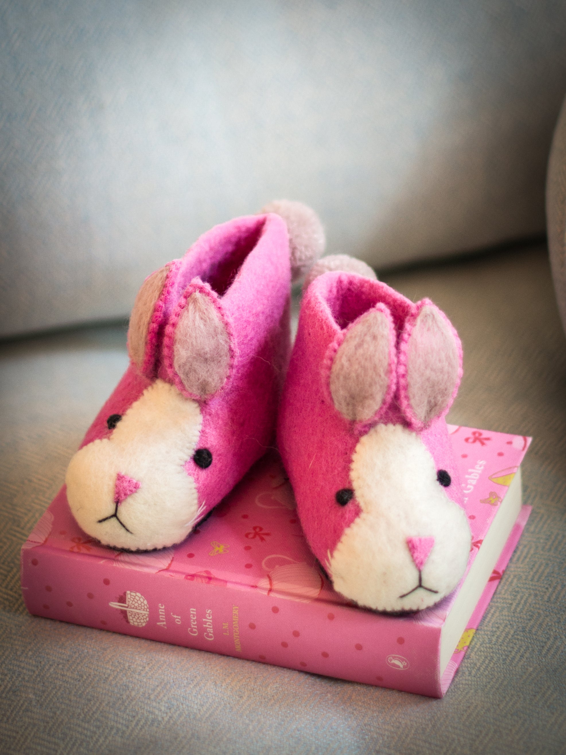 Shop the Sew Felt Rosie Rabbit Slippers at Weston Table