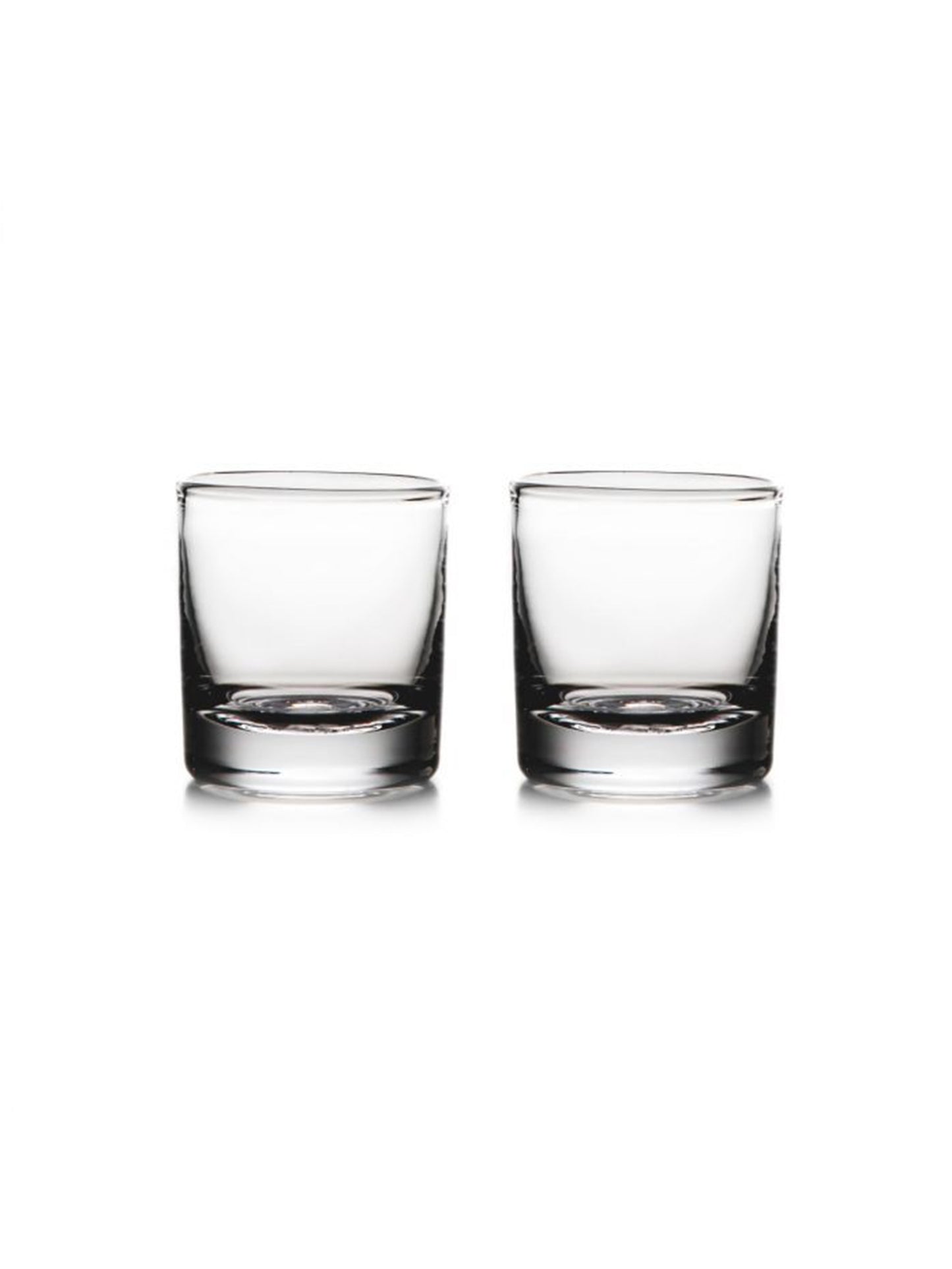 Simon Pearce Ascutney Double Old-Fashioned Glass Set Weston Table