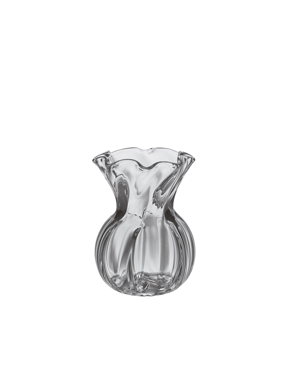 Simon Pearce Chelsea Optic Posy Vase Weston Table