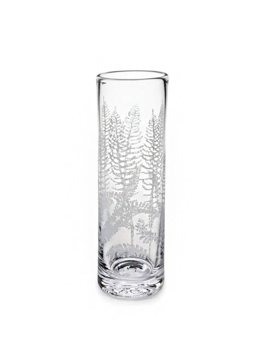 Simon Pearce Engraved Fern Vase Weston Table