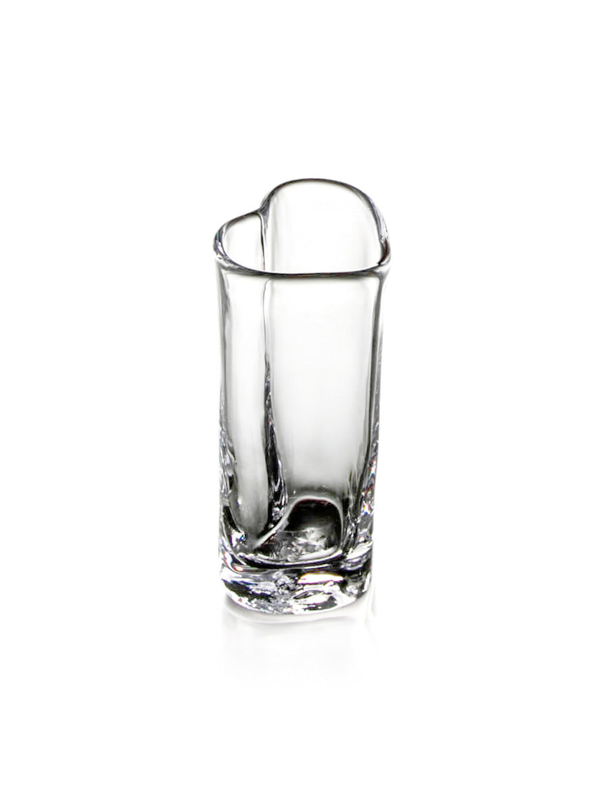 Simon Pearce Highgate Heart Bud Vase in Gift Box Weston Table