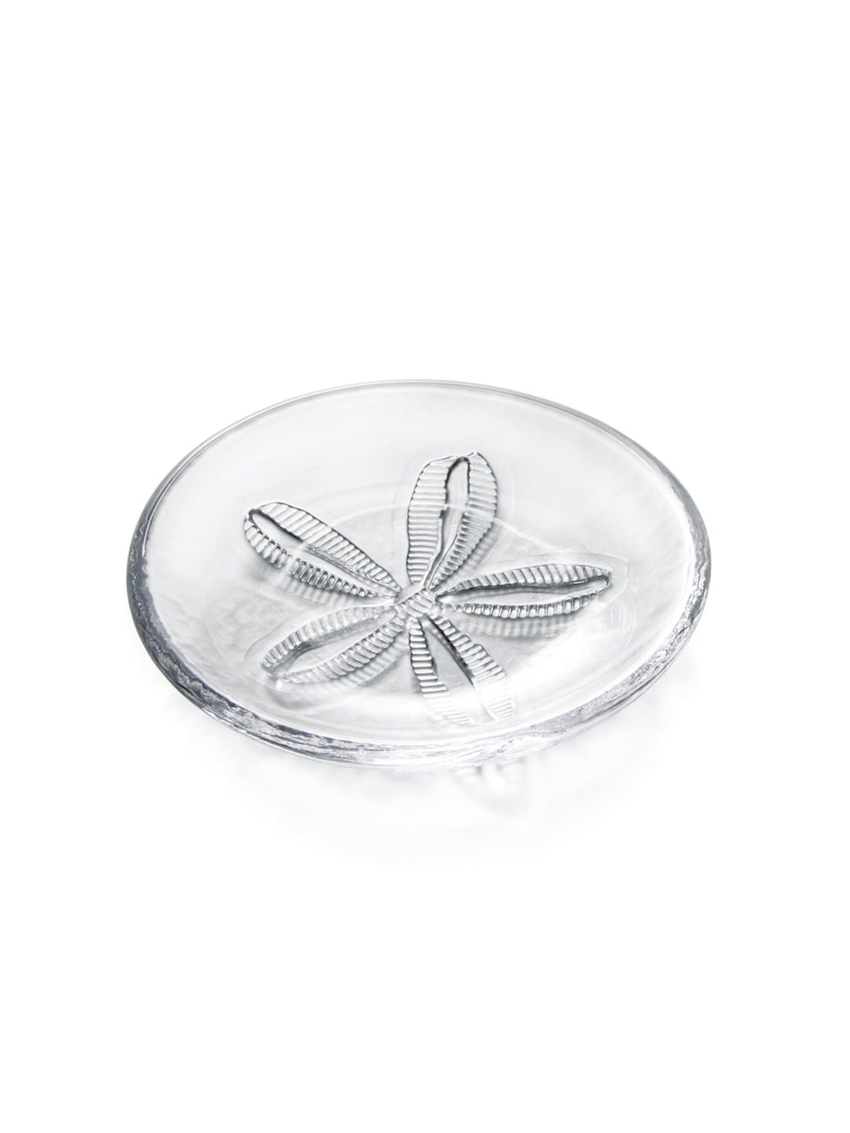 Simon Pearce Sand Dollar Plate Weston Table
