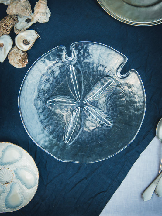 Simon Pearce Sand Dollar Platter Weston Table