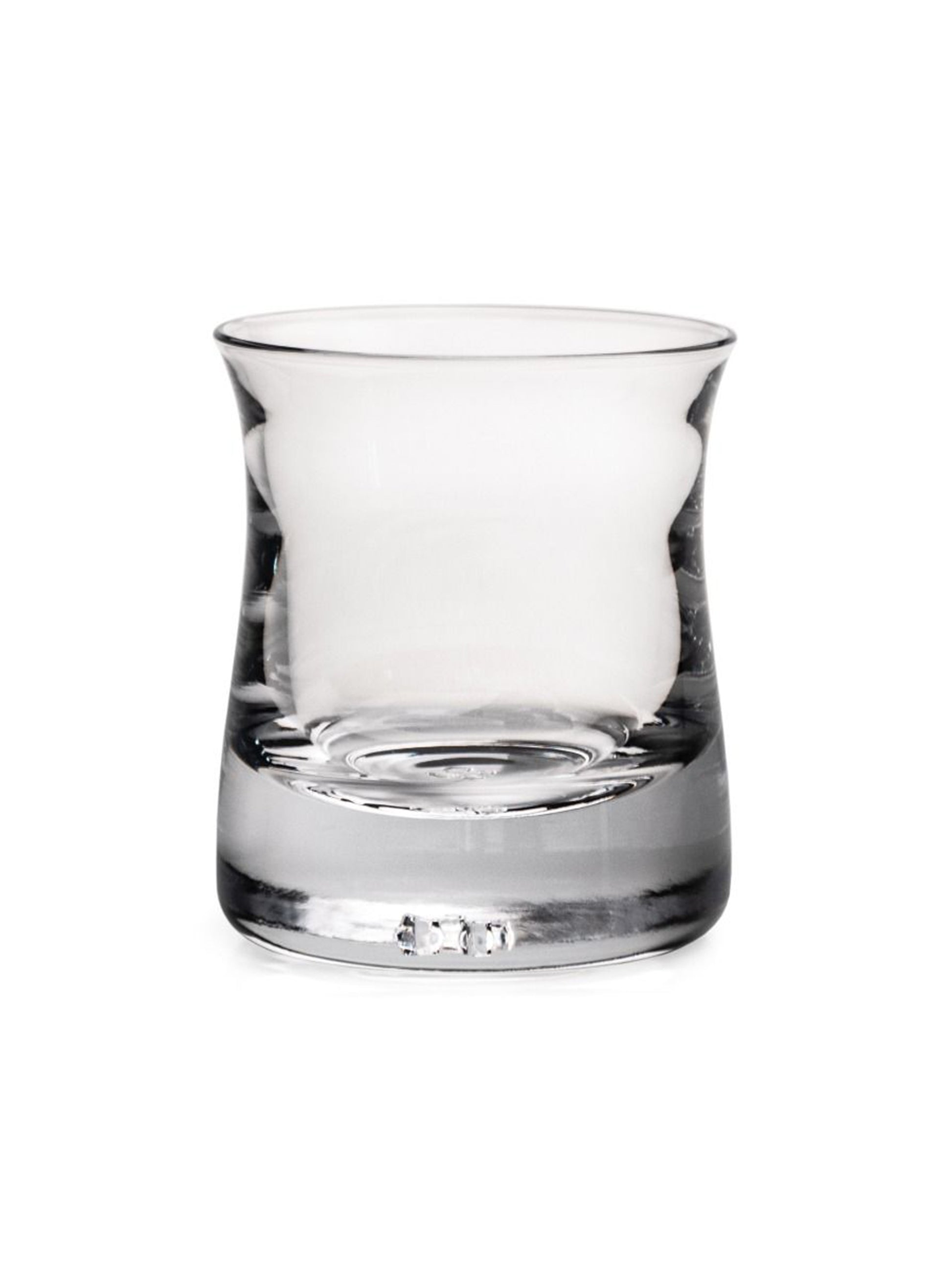 Simon Pearce Shoreham Whiskey Glass Weston Table