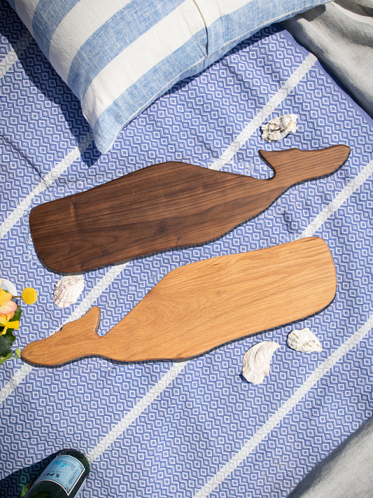 Sir|Madam Hand Carved Whale Wood Boards Weston Table