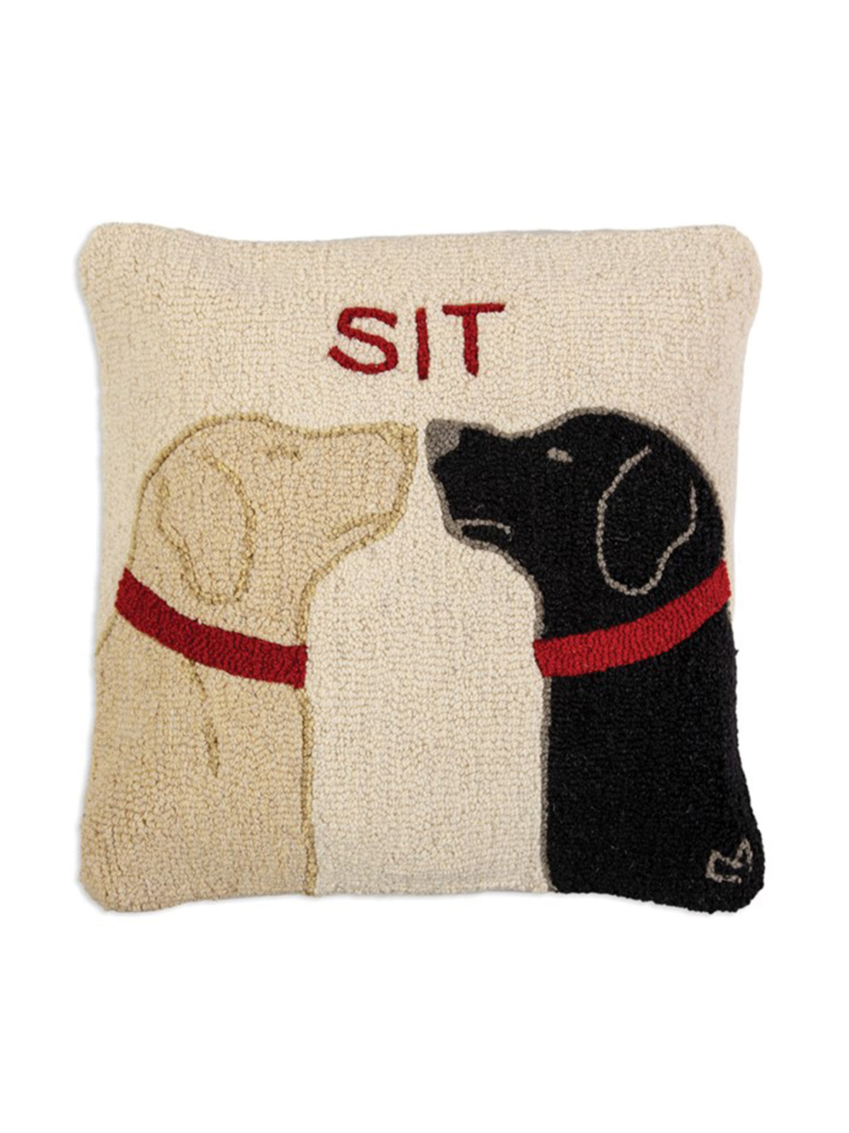 Sit Hooked Wool Pillow Weston Table