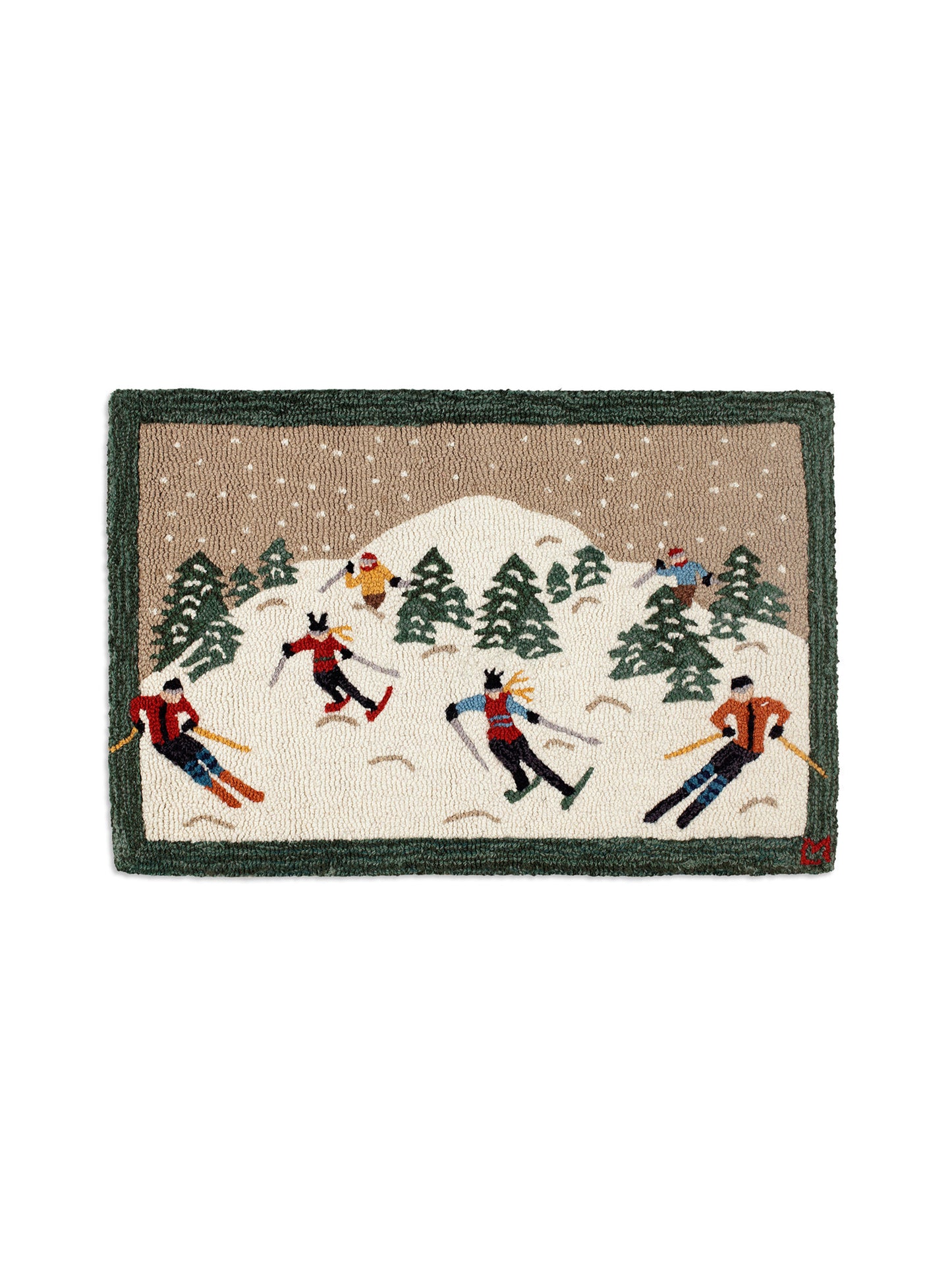 Ski Hooked Wool Rug Weston Table