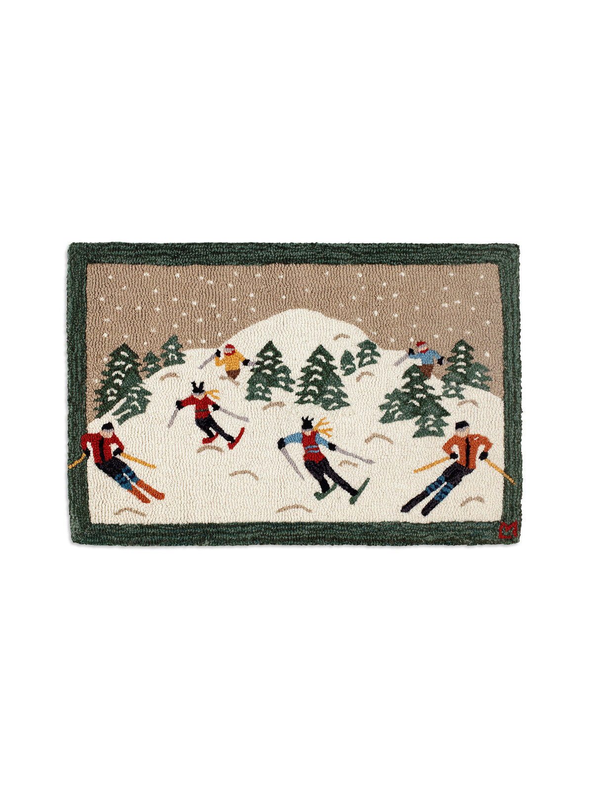 Ski Hooked Wool Rug Weston Table