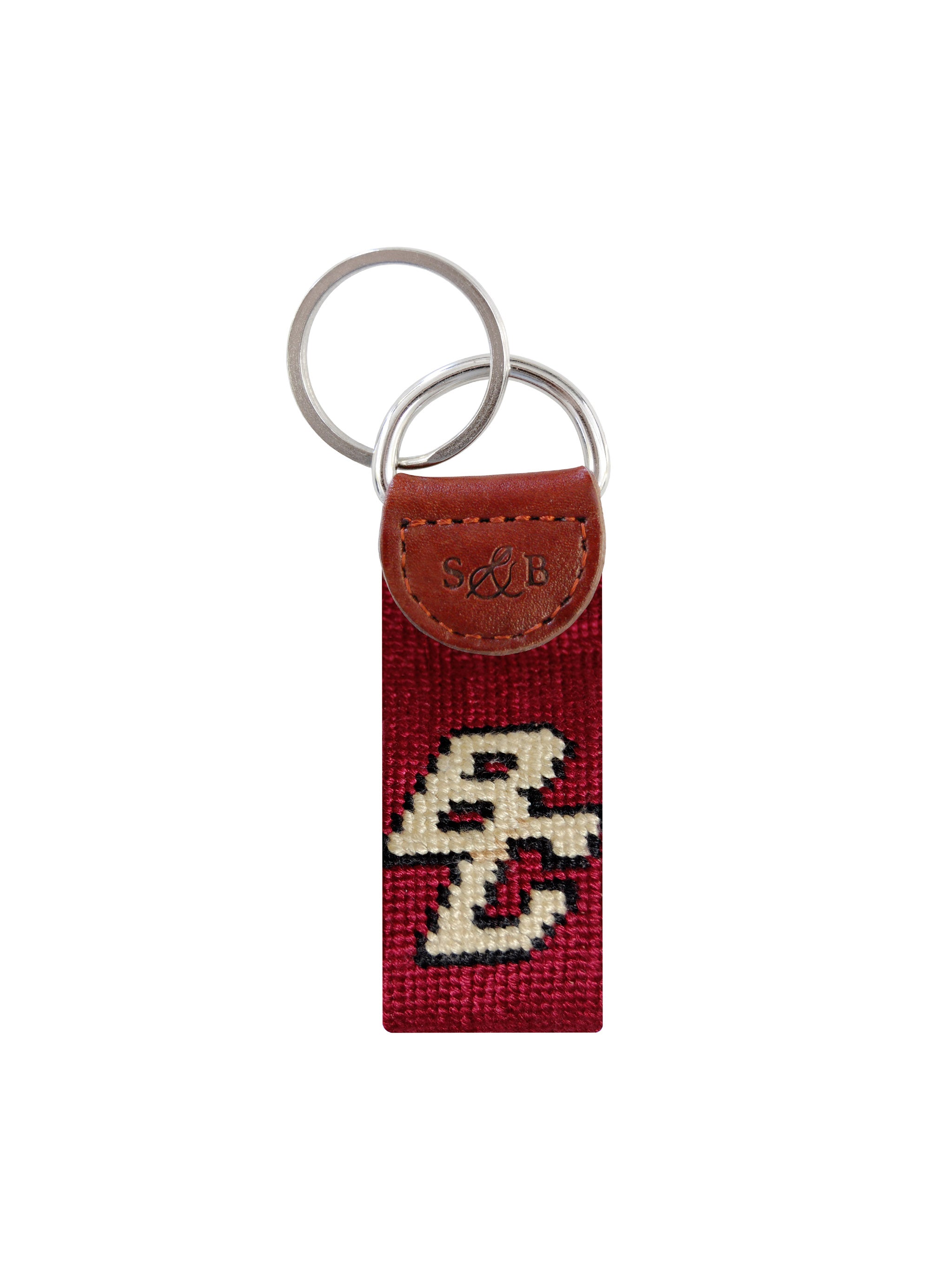 University of Louisville Key Fob in Red by Smathers & Branson