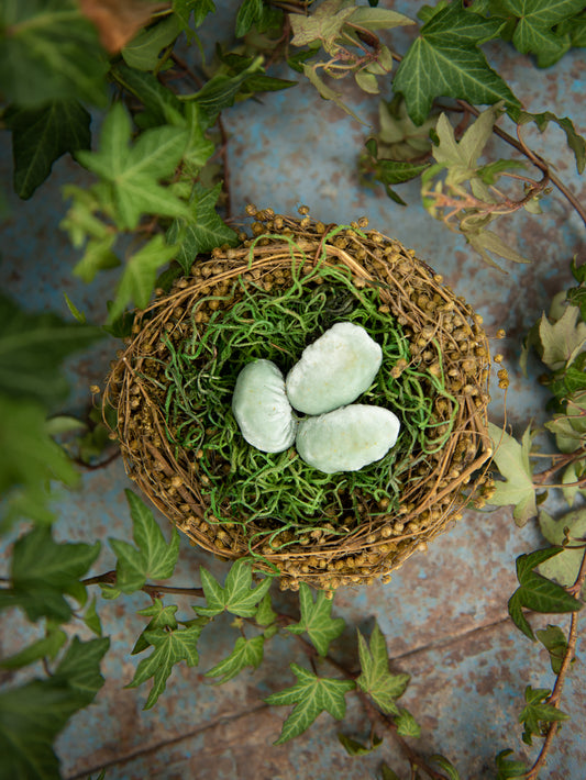 Spring Nest with Velvet Eggs Weston Table