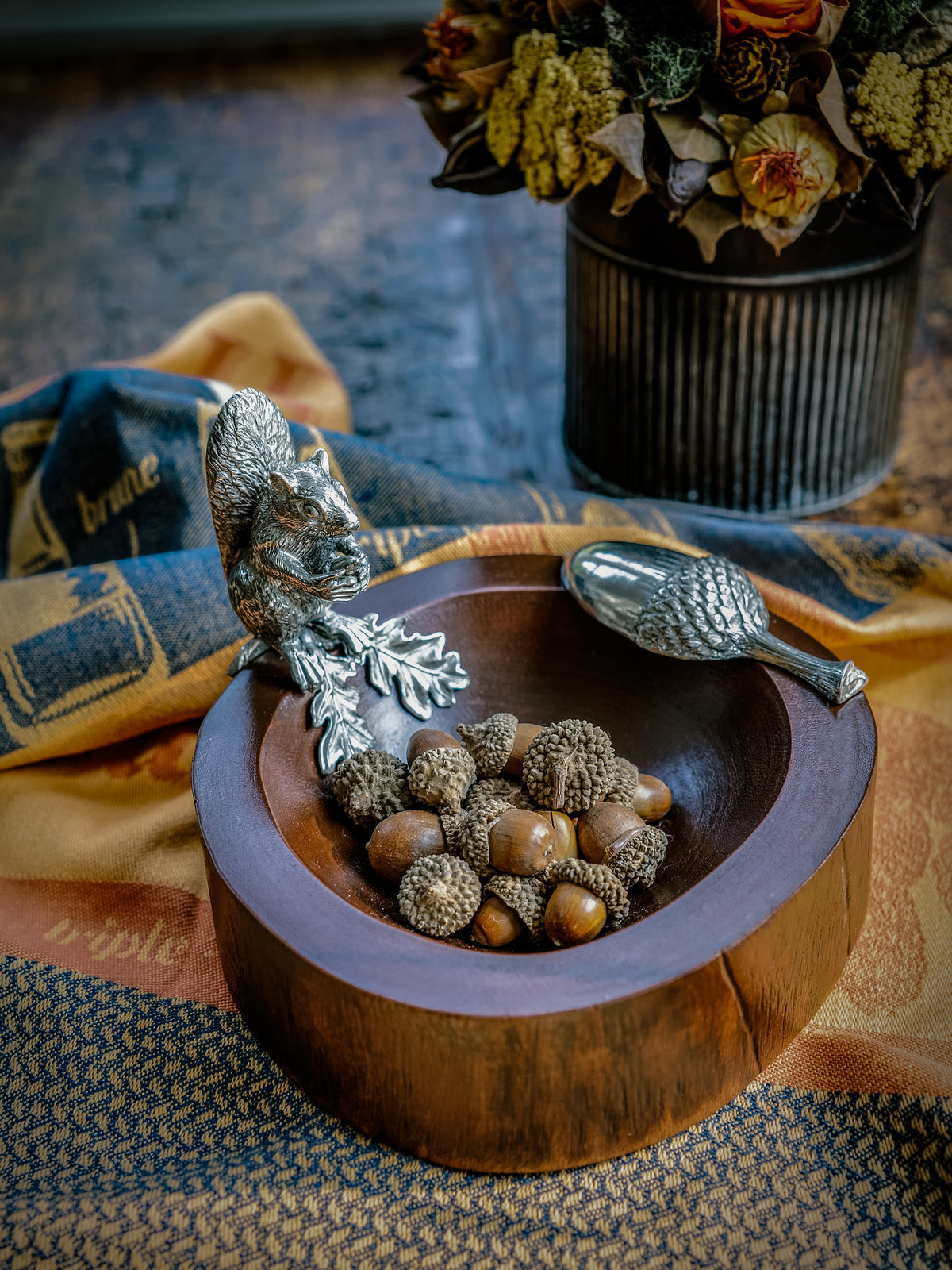 Squirrel Nut Bowl & Spoon Weston Table